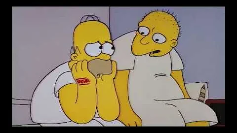 Homer meets Michael Jackson - The Simpsons