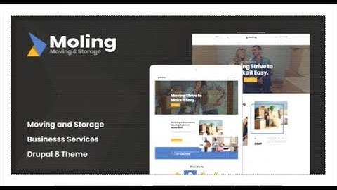 Moling - Responsive Business Service Drupal 8.7 Theme | Themeforest Templates
