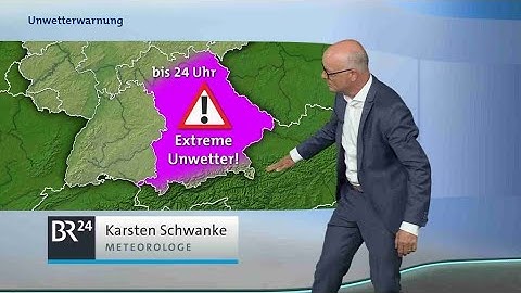 Riesen-Gewitterzellen samt Extrem-Hagel in Bayern: DWD mit dringendem Appell – Live-Karte zeigt