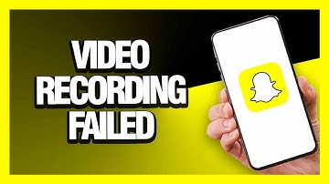 How to Fix Snapchat App Video Recording Failed - Android & Ios | Final Solution