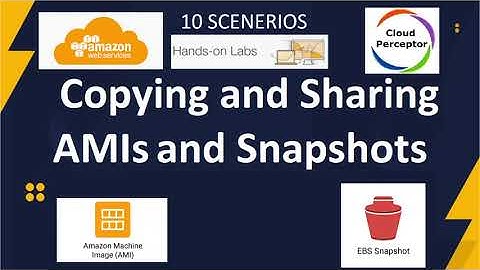 Copying and Sharing Amazon Machine Image (AMI) and Snapshots - Hands-on Session