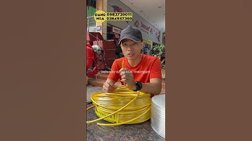 Dây cấp nước TPU cho máy cắt rãnh tường #tranhiep #dienmaydangnga