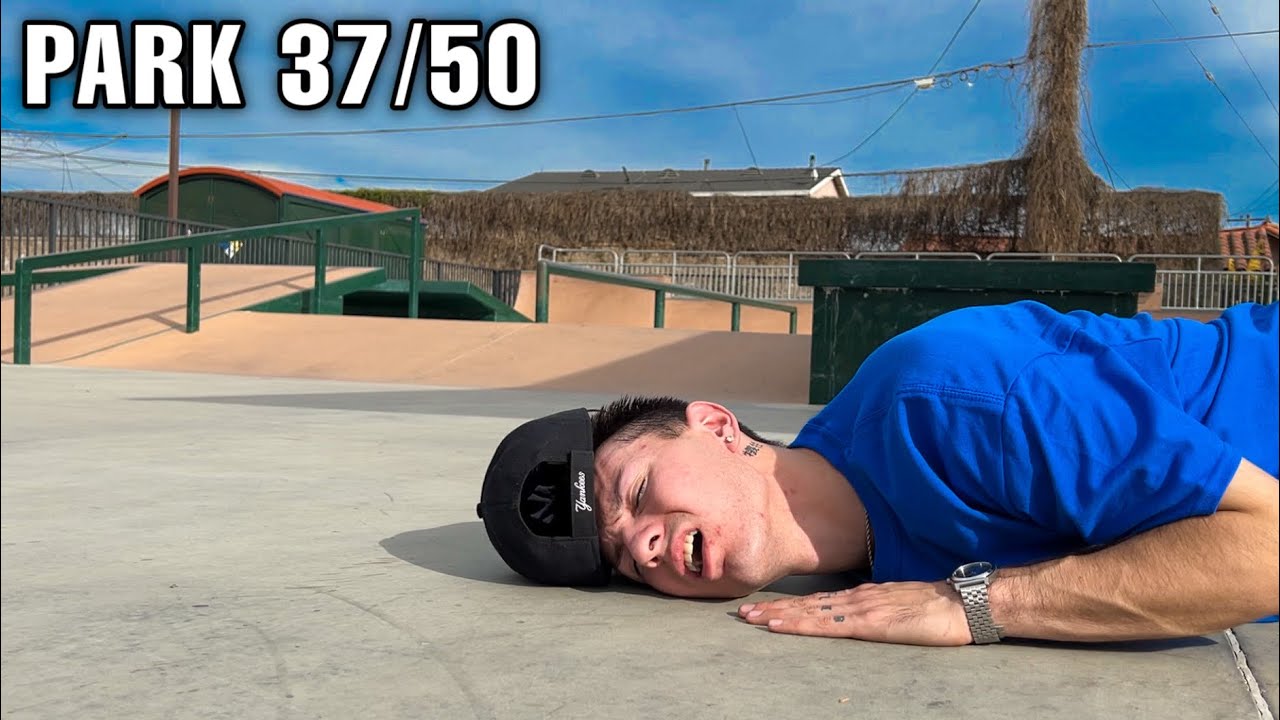 50 Skateparks In One Day!