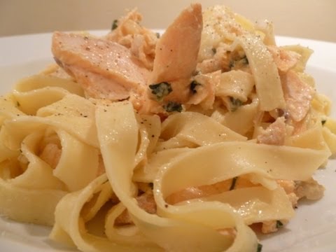 Poached Salmon Tagliatelle Cook-Along Video Part 2