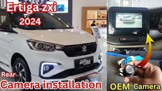 Ertiga rear camera fitting | ertiga zxi rear camera installation | Maruti genuine accessories |