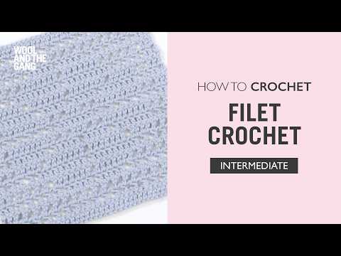 How To: Filet Crochet