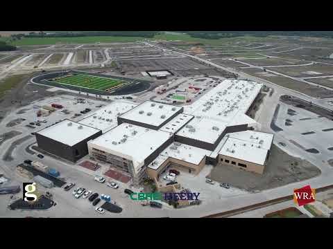 WRA Architects | Crandall ISD Middle School | June 2022 | Construction Update