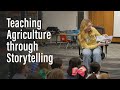 Kourtney otte teaches agriculture through storytelling