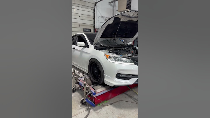 How Much Horsepower Will A Honda Accord Push w/ A Cold Air Intake? #honda #accord #shorts