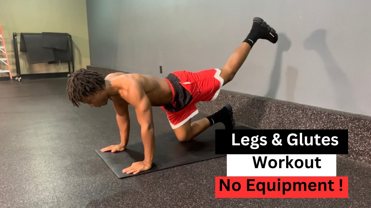 10 Minute Legs & Glutes Workout For Men & Women | No Equipment - YouTube