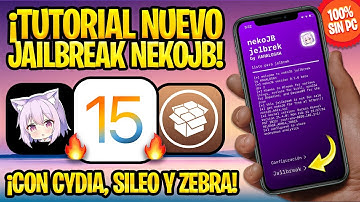 TUTORIAL NUEVO JAILBREAK NEKOJB iOS 15 SIN COMPUTADOR ✅ REPOS Y TWEAKS FUNCIONANDO CORRECTAMENTE