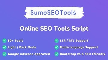 Create a Seo tool website free with SumoSEOTools  PHP Script and build your small SEO Tools website