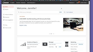How to download Rewards & Gift Card Emails from Toast POS