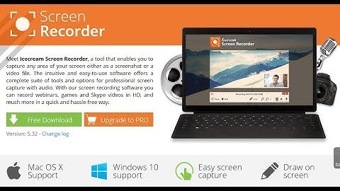 Icecream Screen Recorder || Windows 10 , Mac OS X Support || Free Download ||