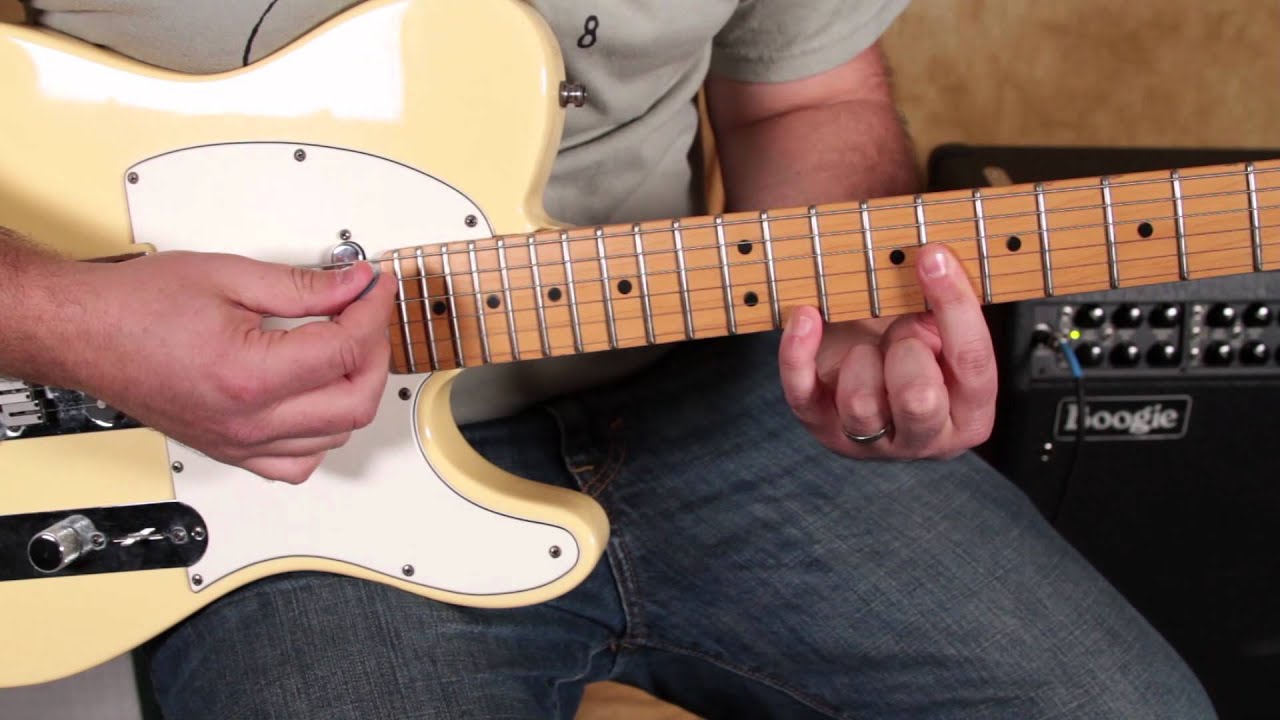 Inxs - Need You Tonight - How to Play on Guitar - Fender Telecaster