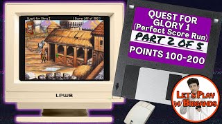Quest for Glory 1 Perfect Score Magic User Run (Part 2 | Points 100-200)
In part two of this Quest for Glory 1 perfect score run, we begin the Dispel Potion quest with the Dryad, visit the castle, meet Erasmus and best him in his Mages Maze, and defeat the Kobold.
Quest for Glory 1 Perfect Score Playlist - https://www.youtube.com/playlist?list=PLPSg4CGjoztlTnT31hJFWz2hPVKi_523n
Quest for Glory Series Playlist - https://www.youtube.com/playlist?list=PLPSg4CGjoztn0nKrxa9UXjJHRH5f0I6-9
Support Lets Play With Brigands: https://www.letsplaywithbrigands.com/support
Subscribe to Lets Play With Brigands here on YT: http://www.youtube.com/c/LetsPlayWithBrigands?sub_confirmation=1
Subscribe to Video Games 101 (My Entertainment Walkthrough Channel) - https://www.youtube.com/VideoGames101
Discord: https://www.letsplaywithbrigands.com/discord
Listen to/Download the Music of LPWB - https://letsplaywithbrigands.bandcamp.com/
#questforglory #playthrough #letsplay #sierra #letsplaywithbrigands #gameplay #adventuregame #pointandclick #pc #walkthrough #retrogaming Quest for Glory 1 Perfect Score Magic User Run (Part 2 | Points 100-200)