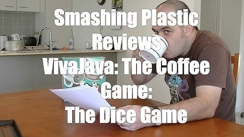 Smashing Plastic reviews VivaJava: The Coffee Game: The Dice Game