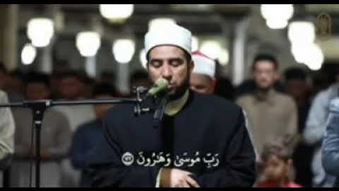 الشيخ محمد فوزي البربري وتلاوة من سورة الأعراف من رحاب الجامع الأزهر الشريف بمصر