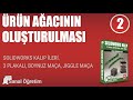 2) Ürün Ağacının Oluşturulması | SolidWorks Kalıp İleri. 3 Plakalı, Boynuz Maça, Jiggle Maça
