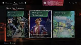 SEA OF THIEVES PS5 FIRST TIME IN OPEN WATERS (CLOSED BETA)