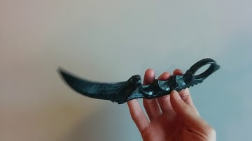 3D printing "Karambit (CS GO Knife)" (thing 324433)