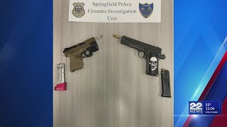 Two teens arrested, both carrying illegal guns