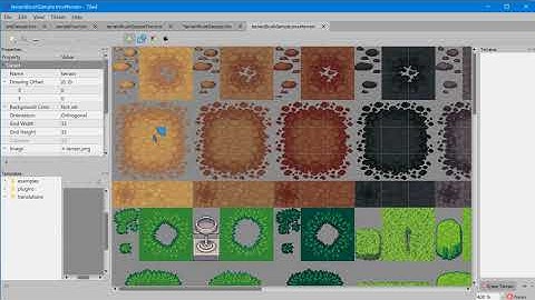 AET 304: Using the Terrain Brush in Tiled