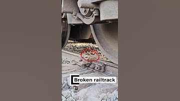Broken railtrack | Safety first | #railtrack #broken #railway #railroad