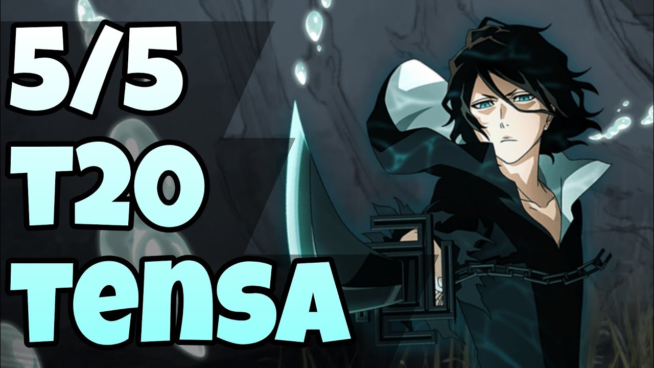 Insane Speed Tensa Zangetsu 5/5 T20 Max Transcended Gameplay Review