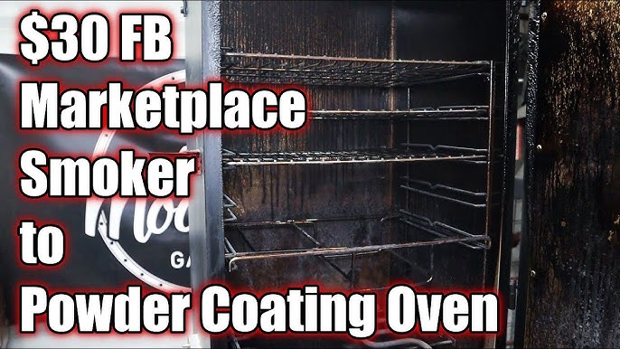 Metal Powder Coat Painting Bake Oven