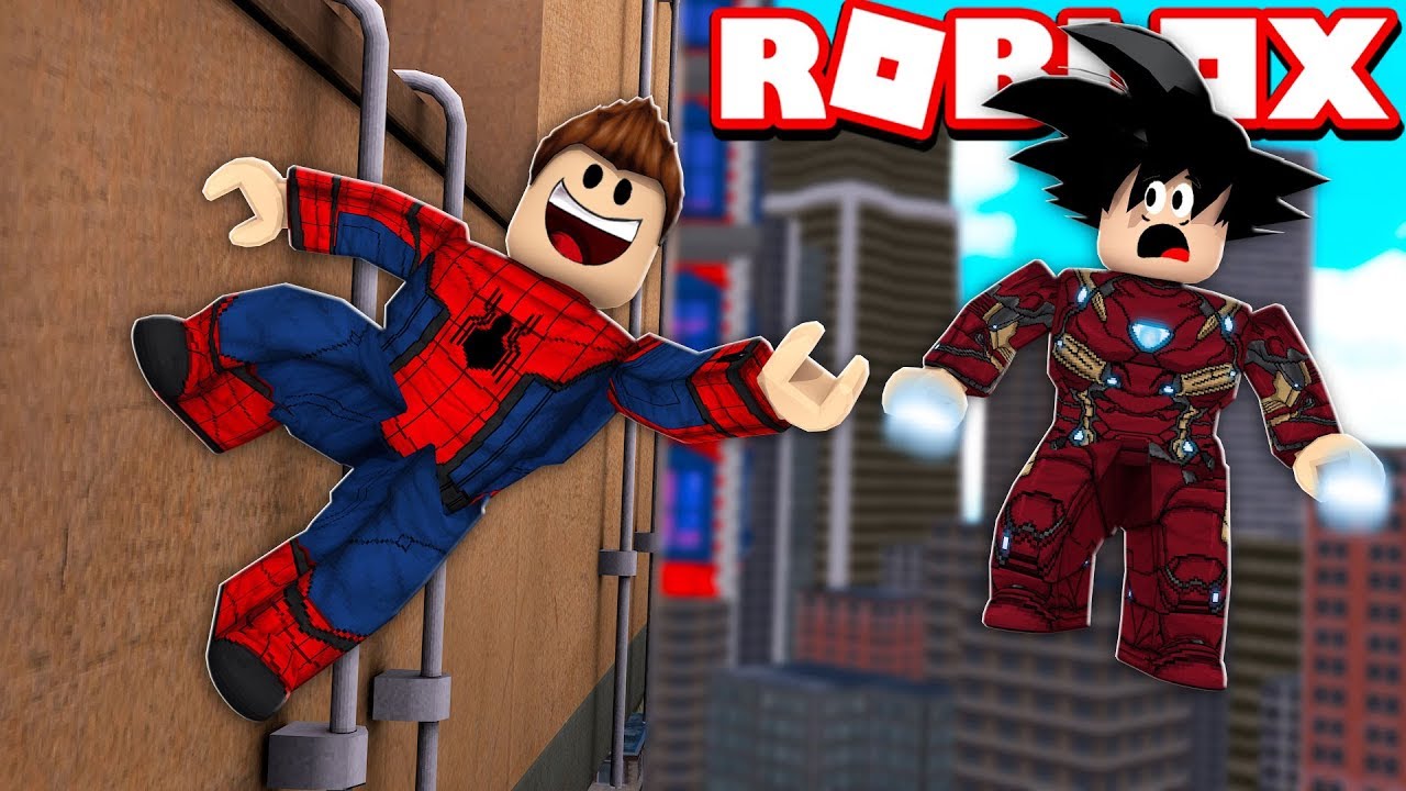 Roblox: HOMEM ARANHA PRETO!! ( Roblox Spider-Man ) 