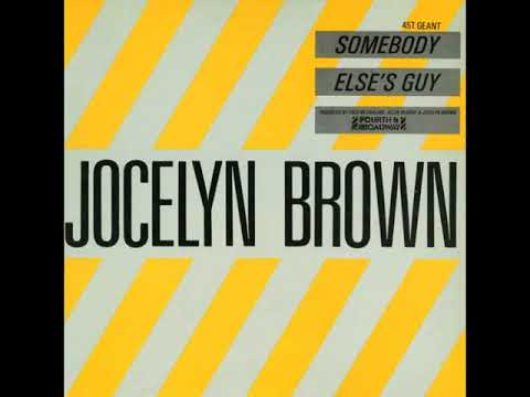 Jocelyn Brown – Somebody Else's Guy ( Remastered Extended Version ) 1984