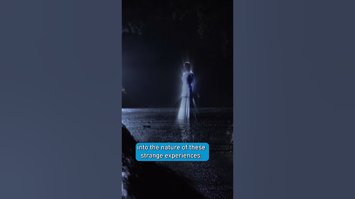 Do Ghosts have a Scientific Explanation?