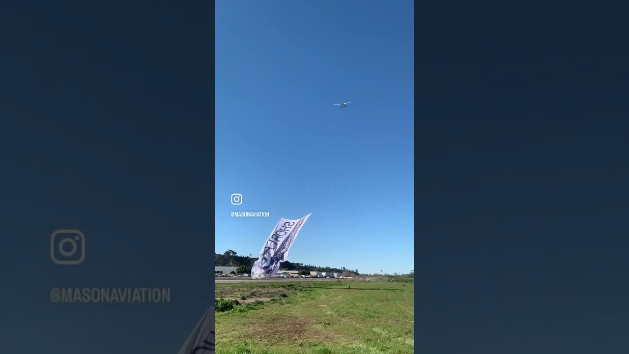 A day in the life of a banner tow pilot 