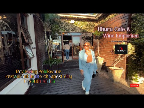 Restaurant Review In The Cheapest City In South Africa Uhuru Cafe Wine Emporium Polokwane