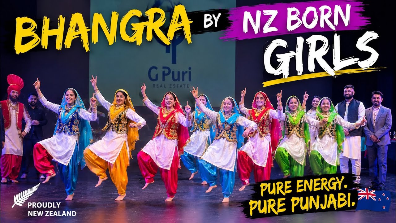 ⁣    Bhangra by NZ Born Girls 💃🇳🇿 | Proud Punjabi Heritage