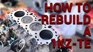How to Reassemble Your Engine | At Home, On A Budget | 1KZ HILUX REBUILD EP04