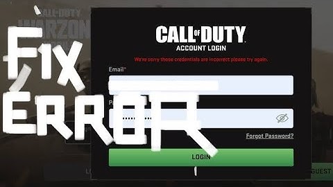 How To FIX Login ERROR? EASY Fix! -Warzone Mobile (UPDATED) 2024
