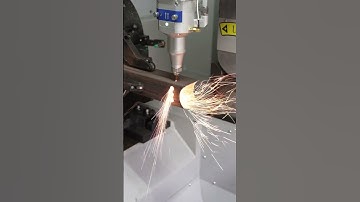 [SteviS Laser] Carbon steel square tubing 3D 5-axis bevel fiber laser cutting machine #lasercutting