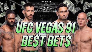 UFC Vegas 91 BEST BETS | Fight Night Nicolau vs. Perez