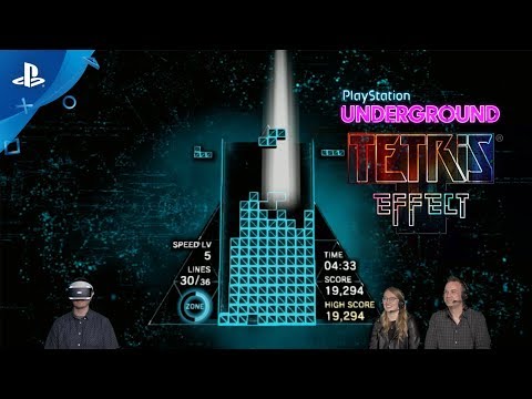 Tetris Effect - PS VR Gameplay | PlayStation Underground