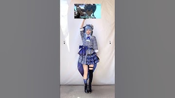 【すいちゃんコスで踊ってみた】ビビデバ / 星街すいせい【神綺杏菜】#Shorts #ビビデバキャンペーン