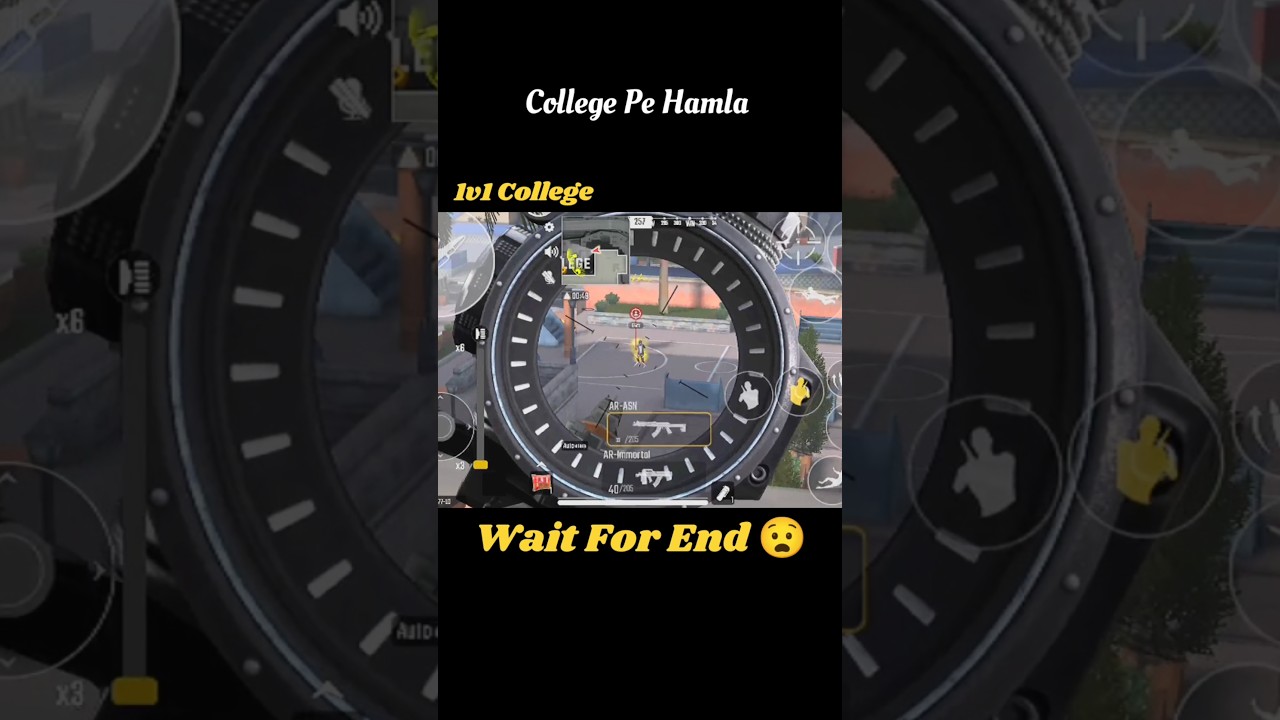 🔴Collage Pe Hamla 🥴 1v1 College 🔥  