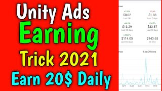 Earn 20$ Per Day With Unity ADS Self click method || Google Admob self click method || ecpm high screenshot 5