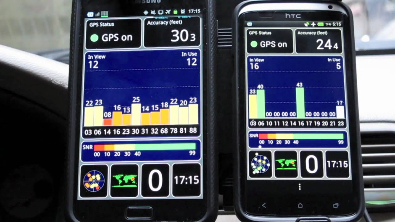 『實測』Samsung Galaxy Note VS HTC ONE X GPS 定位比較 飛航模式開啟 YouTube