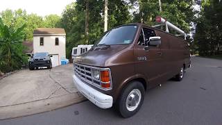 The Famous 1989 Vintage FBI Surveillance Van! INSANE!