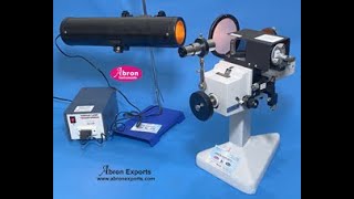 How to Use H Abron Michelson Interferometer parts setting using getting  fringes basic by abron