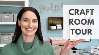 Craft Room Tour 2023 | Scrapbooking Organization Ideas, Decor & Hacks