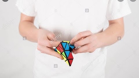 How to solve a pyraminx with no algorithms