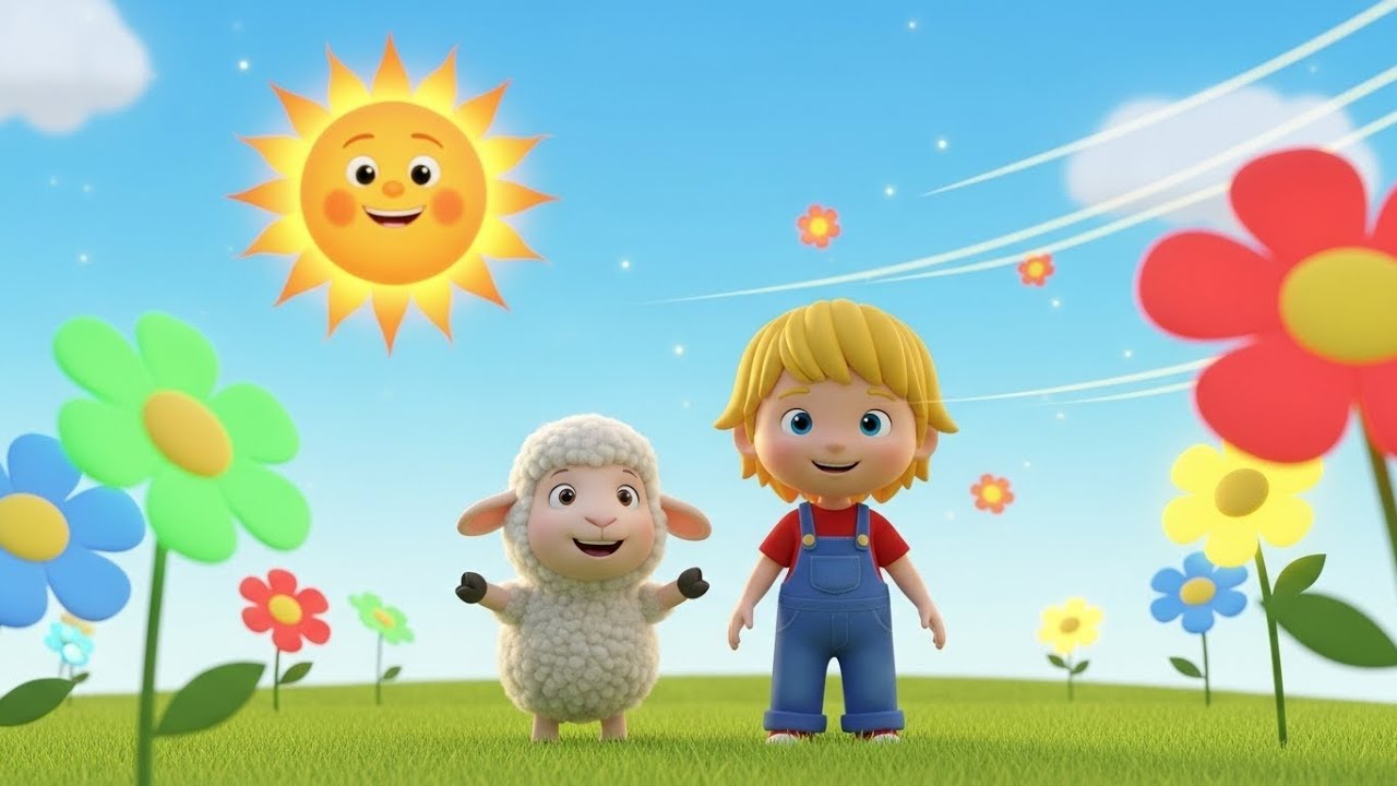 Minecraft Tiny Sheep’s Hide and Seek Behind the Tree 🐑 | Kids Songs & Nursery Rhymes